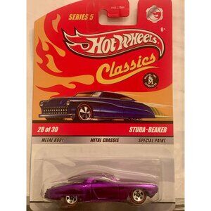 Hot Wheels Classics Series 5 Studa-Beaker Die-Cast Car 28/30 Metal Body & Chass